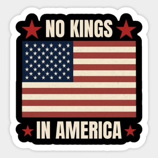 No-kings-in-america Sticker